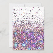 ディスコカラフルボーリング1985 40th誕生日パーティー 招待状 (裏面)