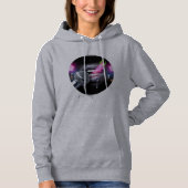 ディスコクイーンリップフード付きスウェットシャツ🎶✨ パーカ (正面)