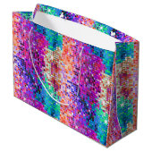 ディスコグリッターのイメージ ラージペーパーバッグ (裏面アングル)