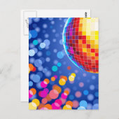 ディスコグローブ ポストカード (正面/裏面)