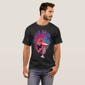 ディスコサウルス ディスコサウリエ DJパーティーお祝い C Tシャツ (正面フル)