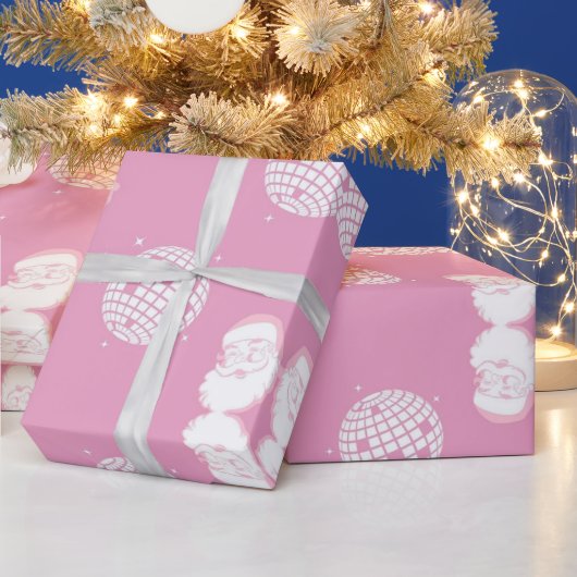 ディスコサンタクリスマス ラッピングペーパー (クリスマス)