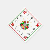 ディスコサンタ スタンダードカクテルナプキン (角)