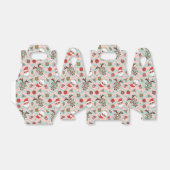 ディスコサンタ&トナカイのホリデーパターン フェイバーボックス (折り畳みなし)