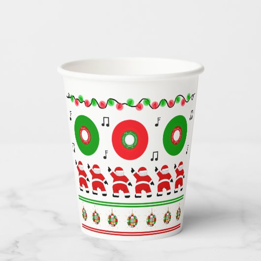 ディスコサンタ 紙コップ (裏面)