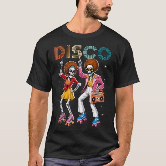 ディスコスケルトン Tシャツ (正面)