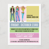 ディスコスタイル、ドレカジュアルスデイ資金調達者の広告 チラシ (正面)