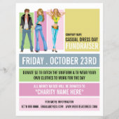 ディスコスタイル、ドレカジュアルスデイ資金調達者の広告 チラシ (正面)