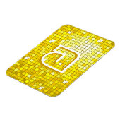 ディスコタイルイエローモノグラムプレミアムマグネット マグネット (左側)