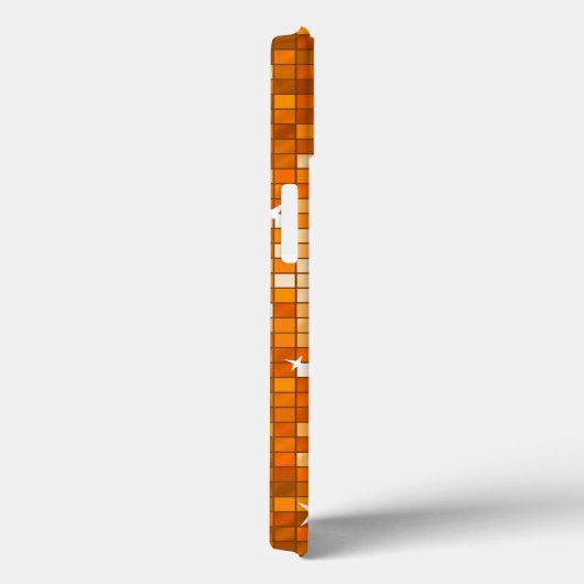 ディスコタイルオレンジプリントiPhoneケース Case-Mate iPhoneケース (裏面 / 右)