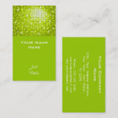 ディスコタイルライム名刺トップ 名刺 (正面/裏面)