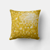 ディスコタイル金ゴールド装飾用クッションスクエア クッション (裏面)