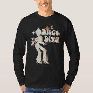 ディスコダイバー ビンテージ ダンシングクイーン 70年代 80年代 ダンスパーティーグッズ Tシャツ