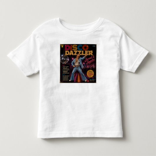 ディスコダズラー・アルバム トドラーTシャツ (正面)