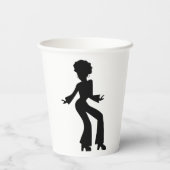 ディスコダンサー 紙コップ (裏面)