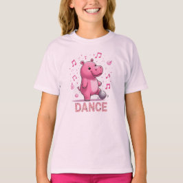 ディスコダンスのカバの友達 Tシャツ