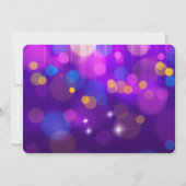 ディスコディーバ70のパーティの招待状 招待状 (裏面)