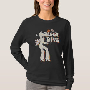 ディスコディーバ ヴィンテージ ダンシングクイーン 70年代 80年代 ダンスパーティーグッズ Tシャツ