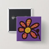 ディスコデイジー 缶バッジ (正面&裏面)