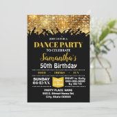 ディスコナイトの誕生日ダンスパーティ 招待状 (スタンド正面)