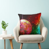 ディスコナイトレトロ70ズディスコボール装飾用クッション クッション (椅子)