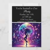 ディスコナイト：エレクトリックムーブスパーティーの招待状 招待状 (正面)