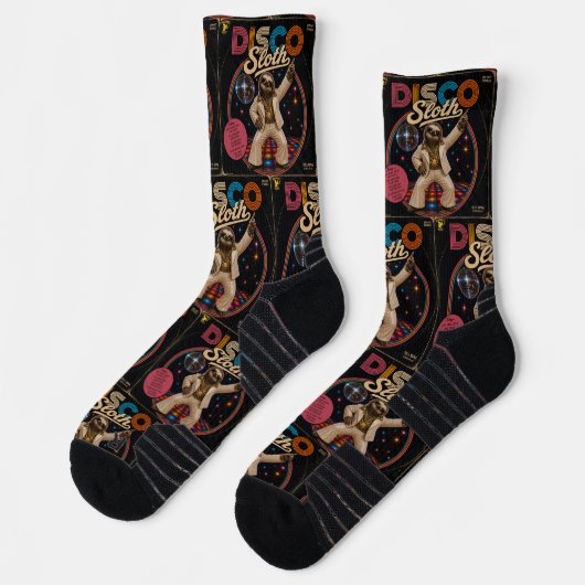 ディスコナマケモノ ソックス (左)