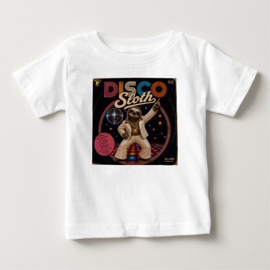 ディスコナマケモノ ベビーTシャツ (正面)