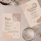 ディスコバチェロレッテウィークエンドと旅程パーティー 招待状