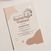 ディスコバチェロレッテウィークエンドと旅程パーティー 招待状