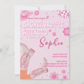 ディスコバチェロレッテ週末の旅程招待状 招待状 (正面)