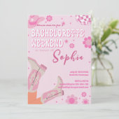 ディスコバチェロレッテ週末の旅程招待状 招待状 (スタンド正面)