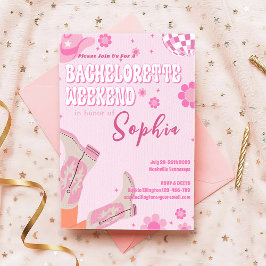 ディスコバチェロレッテ週末の旅程招待状 招待状