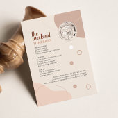 ディスコバチェロレッテ週末パーティーと旅程 招待状