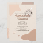 ディスコバチェロレッテ週末パーティー 招待状 (正面/裏面)