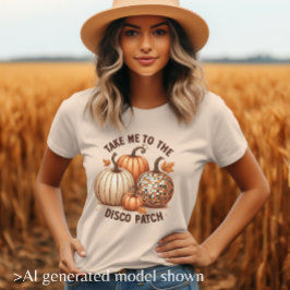 ディスコパッチのウォーターカラーフォールレディース トライブレンドTシャツ