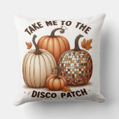 ディスコパッチ秋のカボチャ クッション (裏面)