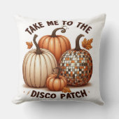 ディスコパッチ秋のカボチャ クッション (正面)
