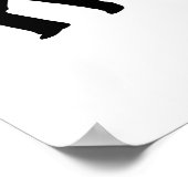 ディスコパパポスター – サイケデリックパパの贈り物 ポスター (角)