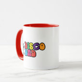 ディスコパパマグカラフル – 父の日ギフト マグカップ (正面左)