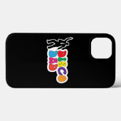 ディスコパパ-おもしろいレトロの父の日 Case-Mate iPhoneケース (裏面 (横))