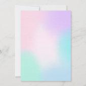 ディスコパーティの招待状グローディスコパーティー招待状 招待状 (裏面)