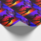 ディスコパーティーダンサー ラッピングペーパー (角)