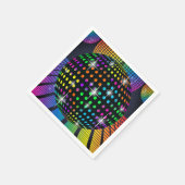 ディスコパーティー スタンダードカクテルナプキン (角)