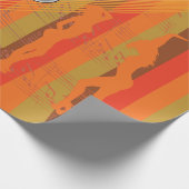 ディスコパーティー ラッピングペーパー (角)