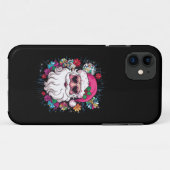 ディスコピンクサンタおもしろいクリスマスパーティー Case-Mate iPhoneケース (裏面(横))