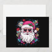 ディスコピンクサンタ クリスマス おもしろ Xmas パーティー (正面/裏面)