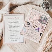 ディスコピンクレトロローラスケートで滑る |バチェロレッテ 招待状