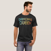 ディスコファンキークイーン70S 80Sダンスパーティー Tシャツ (正面フル)