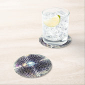 ディスコフェイクボール ラウンドペーパーコースター (インサイチュ)